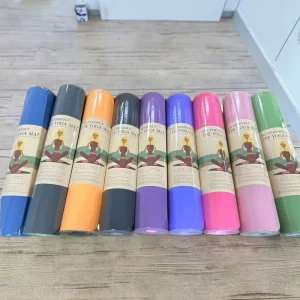 Eco Friendly Durable 6mm TPE Non Slip Pilates Yoga Mat Thick Waterproof Fitness Mat