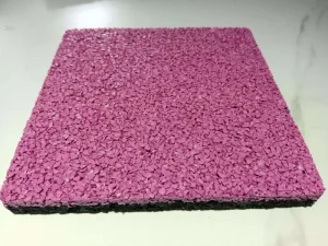 Eco-Friendly EPDM Rubber Granules for Athletic Running Tracks Soccer Playground Surfacing Shock Absorption for