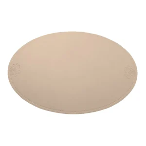 Eco-Friendly Elliptical Silicone Placemat, Anti-Slip, Heat-Resistant, for Restaurant and Home Use