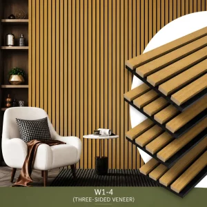 Eco Friendly Fireproof Acoustic Wall Panels Noise Reducing for Building Material