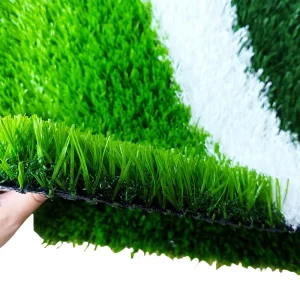 Eco Friendly Fireproof Soft Polyethylene Artificial Football Grass 8 Year Lifetime for Outdoor Indoor Soccer Turf