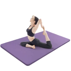 Eco Friendly Foldable Extra Thick NBR Yoga Mat Non Slip Waterproof Exercise Mat for Home Gym Pilates Fitness Training