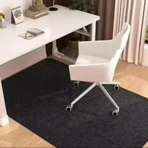 Eco-Friendly Modern Non-Slip 100% PVC Office Chair Mat 2mm Thick Transparent Design for Home and Office Hard Floor Use