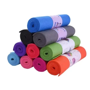 Eco-Friendly Non-Slip 3mm PVC Yoga Mat for Gymnastics, Fitness and Exercise