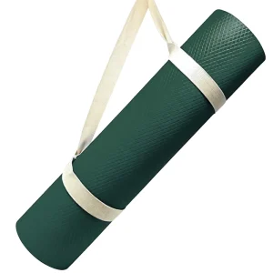 Eco-Friendly Non-Slip Thick Yoga and Exercise Mat for Yoga, Pilates, and Home Workouts
