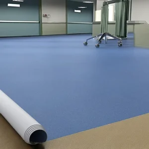 Eco-Friendly Non-Slip Wear Resistant Waterproof Plastic Vinyl Plank Flooring with Wide Plank (>=7in) for Office Use