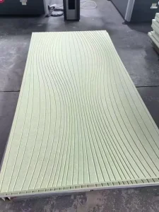 Eco Friendly PET Felt Acoustic Panels for Golf Simulator Golf Club Home Theater and Office