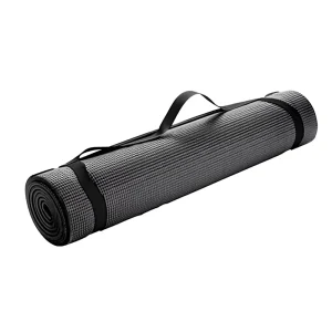 Eco Friendly PVC 8mm Extra Thick Yoga Fitness Exercise Mat Carrying Strap High Density Anti Tear Hot Yoga Pilate Custom Logo