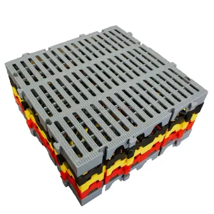 Eco-Friendly Plastic Anti-Slip Vinyl Flooring Tiles, Indoor Waterproof Interlocking