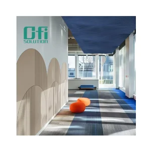 Eco-Friendly Polyester Acoustic Panels Plain PET Acoustic Panels for Commercial Acoustic Space