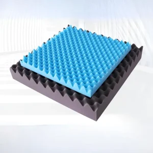 Eco Friendly Polyester Fiber Acoustic Foam Self Adhesive Soundproofing Panels for Office Partition Hotel Recording Booth