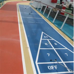 Eco Friendly Shock Absorption Outdoor Sports Flooring Volleyball Mat Interlocking Basketball Court Plastic Floor