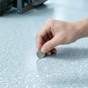 Eco Friendly Vinyl Plank Waterproof Wide Size PVC Flooring Plain Indoor Use Kitchen Hospital Hotel
