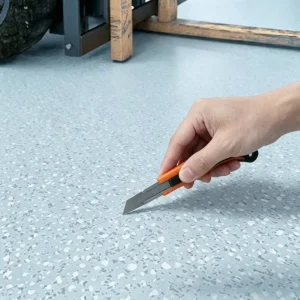 Eco-Friendly Waterproof Anti-Slip PVC Vinyl Plank Flooring Factory Supply for Kitchen Hospital Indoor Use