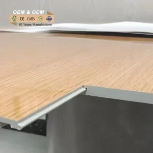 Eco-Friendly Waterproof SPC Flooring with Self-Adhesive Click Lock Installation Fireproof & Anti-Slip Surface for Indoor Use