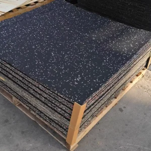 Eco-Friendly Waterproof Slip Resistant Noise Insulating Shock Absorbing Rubber Mat for Gym Fitness Garden & Hall Flooring