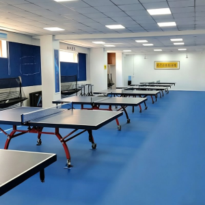 Eco Friendly Waterproof Table Tennis Gym Court Sports Flooring PVC Surface Material