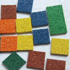 Eco Friendly Wet Pour Rubber Flooring Shock Absorbing Non Slip for Playground Flooring