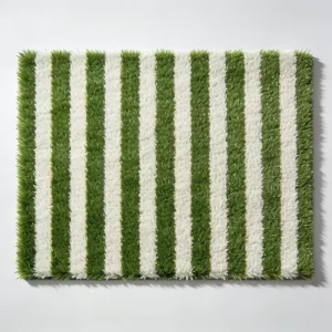 Eco Friendly Woven Synthetic Turf Durable PE PET Artificial Grass Carpet Roll for Playground Kindergarten