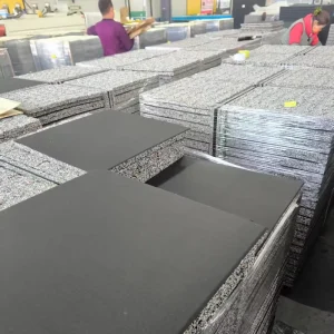 Eco-friendly 15-50mm Professional Sport Use High-Density Rubber Floor Mat Easy to Install Shock-Absorbing