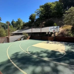 Eco-friendly PP Interlocking Flooring Suspended Modular Sport Tiles for Backyard Basketball and Tennis Court