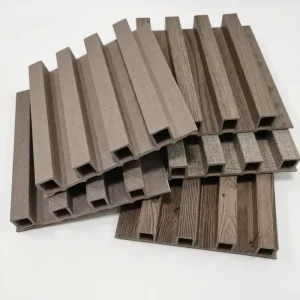 Eco friendly PVC WPC Waterproof Soundproof Acoustic Wall Panels for Household Use Modern Industrial Design