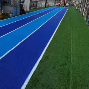 Eco-friendly Soft Artificial Grass 20mm 30mm for Outdoor Indoor Kids Pet Playground Green Landscapes Colorful Turf Carpet