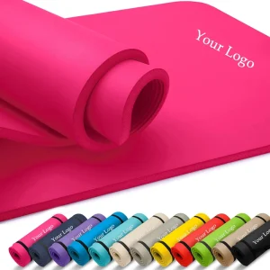 Eco-friendly TRAVEL NBR Yoga Mats Thick Printed Non slip Foldable Yoga Mat Set Custom logo Competitive Price