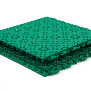 Elastic Lock PP Interlocking Sports Flooring Double-Layer Playground Floor Shock Absorption Indoor/Outdoor Use