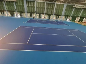 Elastic Rubber Eco-Friendly Sports Court Surface for Basketball Tennis Courts Indoor Outdoor Use Cushion Layer OEM Factory