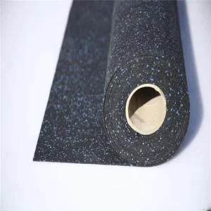 Elastic Shock Absorbent Rubber Floor Tiles, Various Thicknesses, Gym Flooring