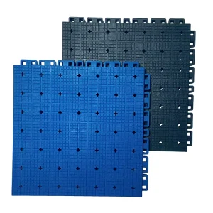 Elastomer Plastic Factory Direct Interlocking TPE Portable 3×3 Outdoor Half Court Basketball Flooring