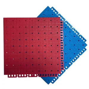 Elastomer Plastic Outdoor Kindergarten Badminton Basketball Court Floor Mat Outdoor Non Slip Suspended Flooring