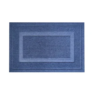Embossed Polyester Door Mat with TPE Rubber Backing