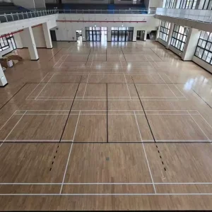 Engineered Maple Indoor Basketball Court Flooring Rekindle Color