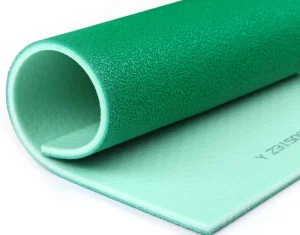 Enlio BWF Approved 5.0mm Thickness Anti Slip Wear Resistance PVC Vinyl Flooring Badminton Court Mat Tiles