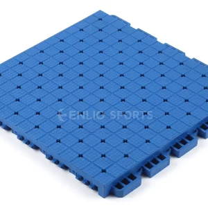 Enlio FIBA Approved Floating Basketball Tennis Pickle Ball Court Flooring Outdoor Sports Venues Assembled TPE Mat