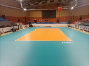 Enlio FIVB PVC Vinyl Sport Flooring for Volleyball Court