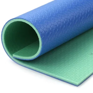Enlio PVC Material Lucky Stone Surface for Indoor Sports Court Eco friendly High Density Fireproof Sport Court Flooring