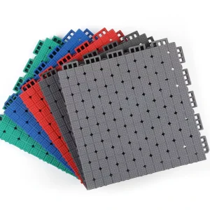 Enlio Sports Floor SES Material with FIBA Certification for Basketball Court Interlock Floor Easy Installation