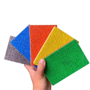 Epdm Rubber Mulch Colorful Granules for Children Outdoor Flooring Surface EPDM Running Track