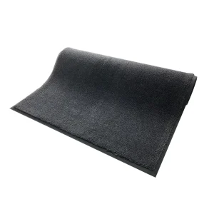 Ergonomic Striped Door Mat Custom Logo Indoor and Outdoor Water- and Oil-Absorbent Handmade Nylon Washable