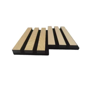 Europe Popular Luxury Walnut Oak Wooden Acoustic Slatwall Panels Akupanel Soundproofing Ceiling Acoustic Panels