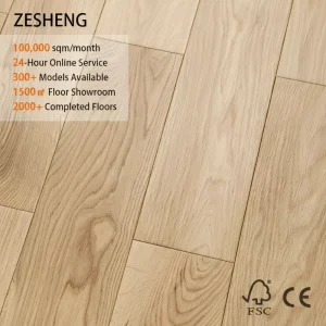 European Oak Indoor Hardwood Flooring Smooth Matte Real Wood More Styles Living Room White Oak Flooring