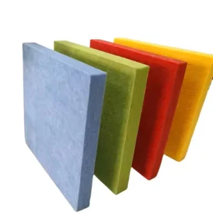 European Standards Modern Design PET Soundproof Acoustic Panel for Office Hotel Ceiling Tiles Sound Absorbing Soundproof Tiles