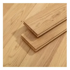 European White Oak Engineered Hardwood Flooring for Living Room Mountain Grain Staggered Random Length