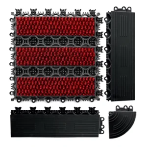 Eva Interlocking Doormat Anti Slip Matting Scrap Snow Modular Tiles Outdoor Entrance Mat