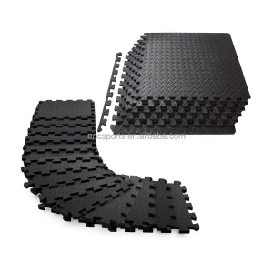 Exercise Equipment Mats EVA Foam Large Interlocking Puzzle Gym Flooring 0.5-2cm Thickness Heavy Weight Workout Mats Custom
