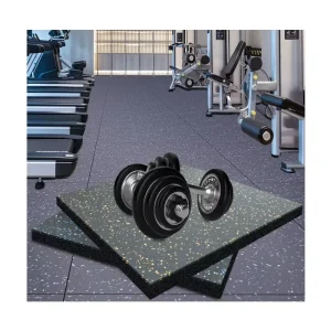 Exercise Room 30mm Thick Gym Rubber Mat Flooring Tiles