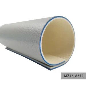 Export Quality 100% Virgin PVC 4.6mm Thick Eco Friendly Easy Install Tennis Court Flooring for Indoor Sports Courts